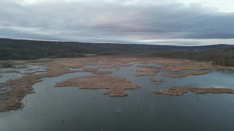 Drone fly Video stock 307238397