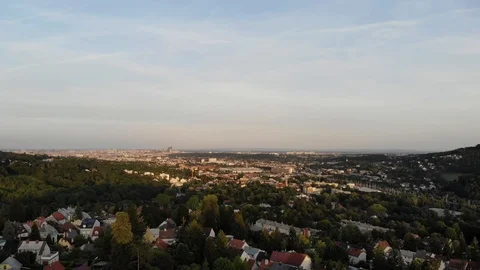 Drone Fly over city Stock Footage 115405639