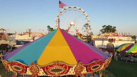 Fashion drone carousel