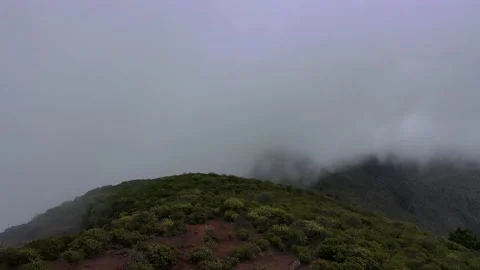 Drone fly over Risco Faneque, Agaete, Gran Canaria, Las Palmas Province Spain Video stock 130913284