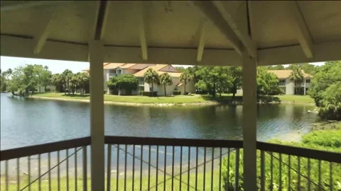 Drone fly though clip Stock Footage 147003426