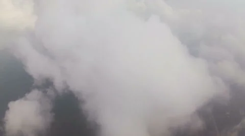 Drone fly through clouds Stock Footage 59967551