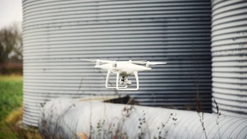 Drone Flying 02 Stock Footage