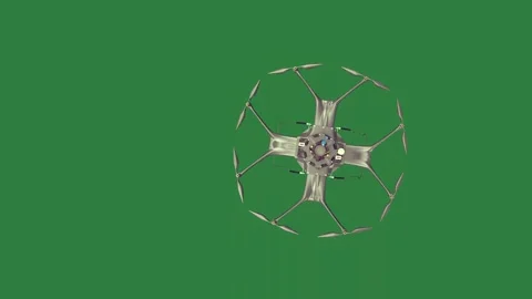 A drone flying in the air Stock Footage 337035275