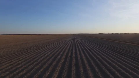 Drone Flying Backwards And Ascending To River Stock Footage 78883005