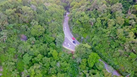 Drone flying down at Rio de Janeiro, ove... | Stock Video | Pond5