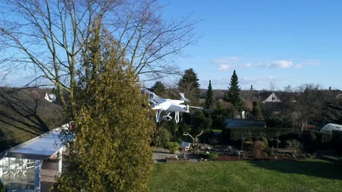 A drone is flying Stock Footage 89936478