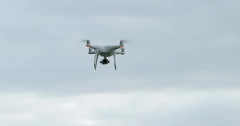 Drone Flying High Up Capturing a beautiful shot of a British City. Drone Zoom Stock Footage 94993760