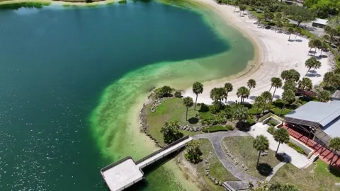 Drone flying in Miami.. Stock Footage 310418872