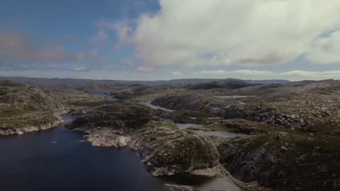 Drone flying in Norway Stock-Footage 245294457