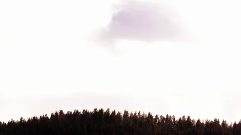 Drone flying over and heading forward Stock Footage 74732722