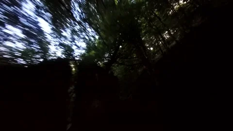 Drone flying over the beautiful forest area of northern Spain Vidéo 159973788