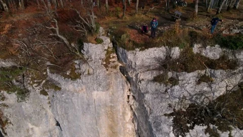 Drone Flying Over Gempenturm Tower in Switzerland. Video stock 149269761
