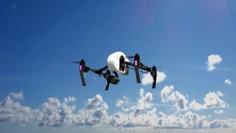 Drone flying over me 動画素材 93267693
