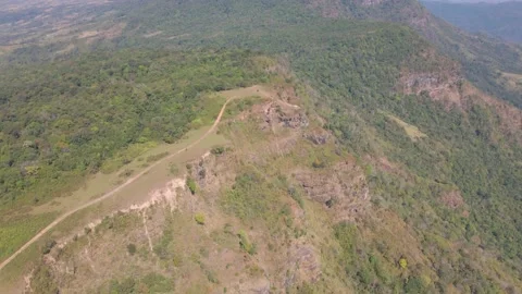 Drone flying over the mountain 스톡 동영상 230238832