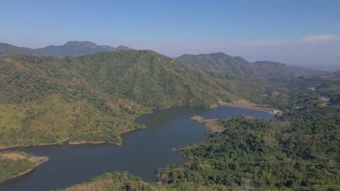 Drone flying over the mountain 스톡 동영상 230239747
