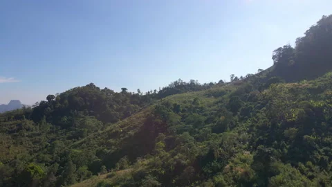 Drone flying over the mountain 스톡 동영상 230242166