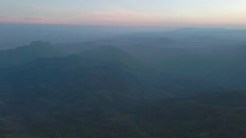 Drone flying over the mountain 스톡 동영상 230243858