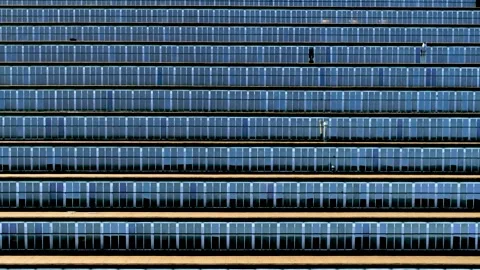 Drone flying over old, characteristic, patterned factory roof Stock Footage 138693598