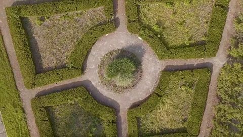 Drone Flying Over Rubble from Building Demolition Stock Footage 311551478