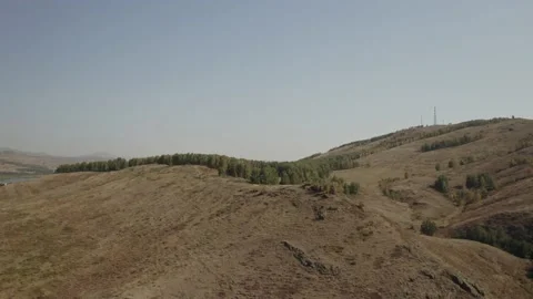 Drone flying over Ural mountains Vídeo Stock 200811584