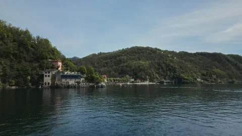 Drone flying over the water. The drone flies very fast. Water. Shooting water Stock Footage 263294154