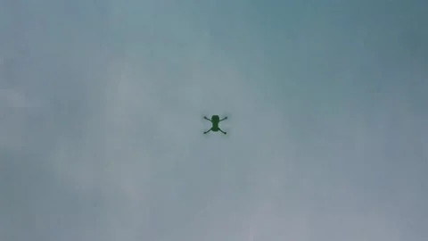 Drone flying in reflection, technical, forward top down Stock Footage 140522932