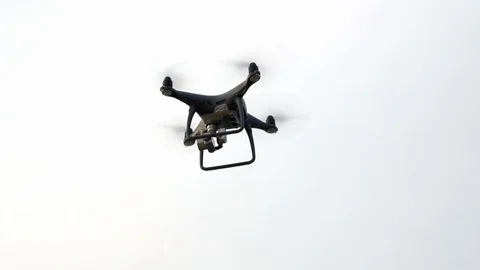Drone Flying in The Sky Stock Footage 93216108