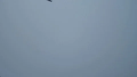 Drone Flying in Slow Motion 180fps Stock Footage 79996677