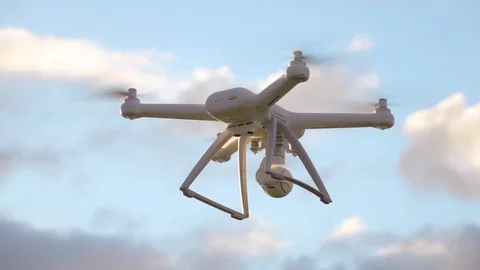 Drone Flying Slow Motion 4k Footage Stock Footage 95285442
