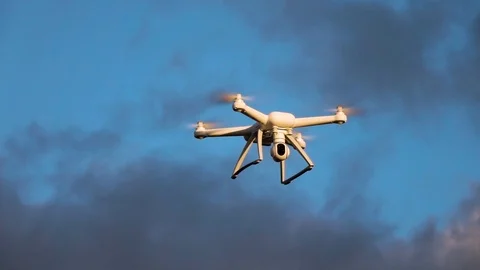 Drone Flying Slow Motion 4k Footage Stock Footage 95285560