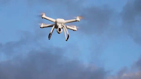 Drone Flying Slow Motion 4k Footage Stock Footage 95285609