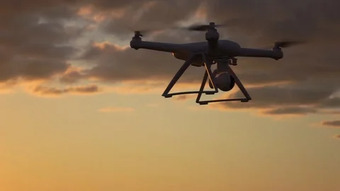 Drone Flying Slow Motion 4k Footage Stock Footage 95285637