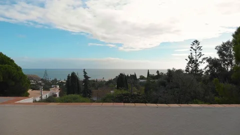 Drone flying through a window Stock Footage 100332546