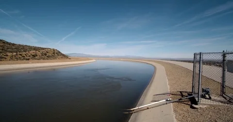 Drone Flyover Aqueduct Stock Footage 73817499