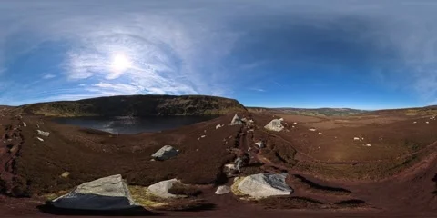 Drone following a man Stock Footage 344046115