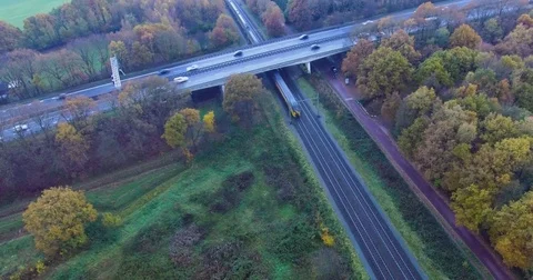 Drone footage 4K Stock Footage 84682133