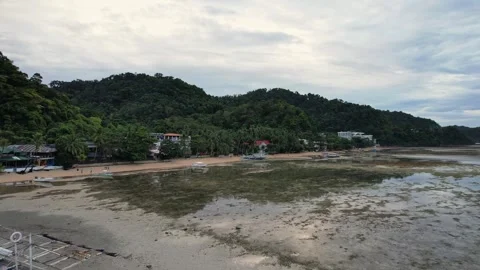 Drone Footage of Beaches in the philippines Stock Footage 243010179