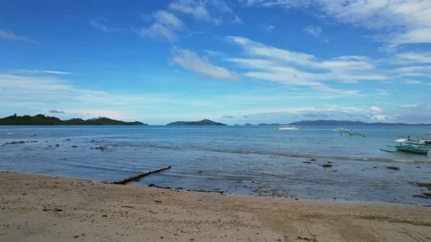 Drone Footage of Beaches in the philippines Vídeos de archivo 243016902
