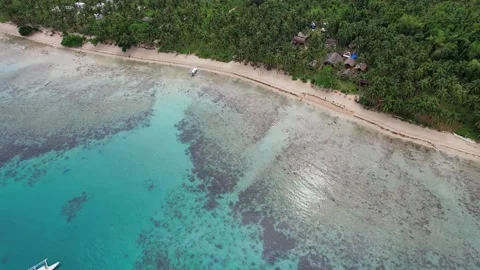 Drone Footage of Beaches in the philippines Video stock 243017901