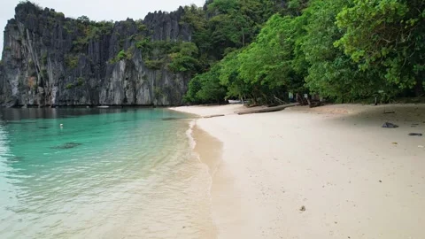 Drone Footage of Beaches in the philippines Stock Footage 243020322