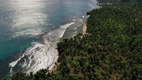 Drone Footage of Beaches in the philippines Stock Footage 243020550