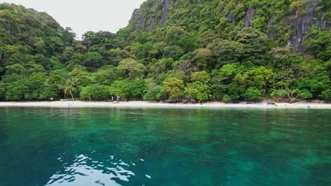 Drone Footage of Beaches in the philippines Stock Footage 243021113
