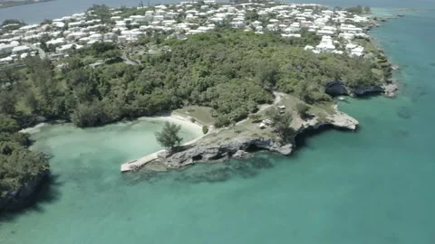 Drone Footage of Bermuda Stock Footage 167716178