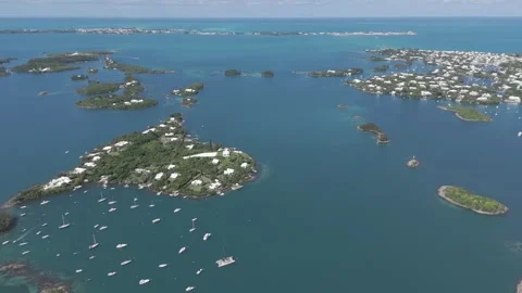 Drone Footage of Bermuda Stock-Footage 313842845