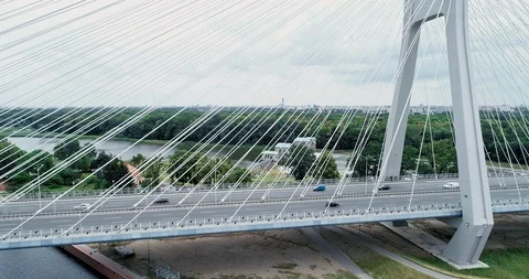 Drone footage of the bridge. Stock Footage 108187837