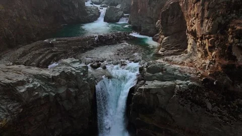 Drone footage capturing Aharbal’s wild soul and the gentle poetry of its Stock Footage 311151733