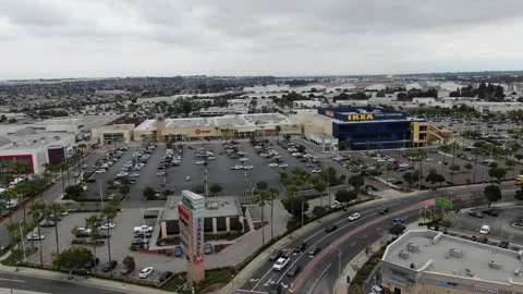 Drone Footage of Carson Mall Stock Footage 244253881