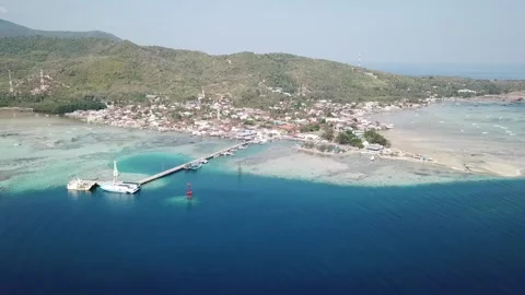 Drone Footage coast Stock Footage 210375742