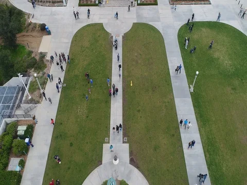 Drone Footage - Griffith Observatory Los Angeles Stock Footage 77051626